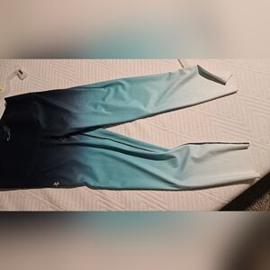 Gradient Blue and Green Leggings